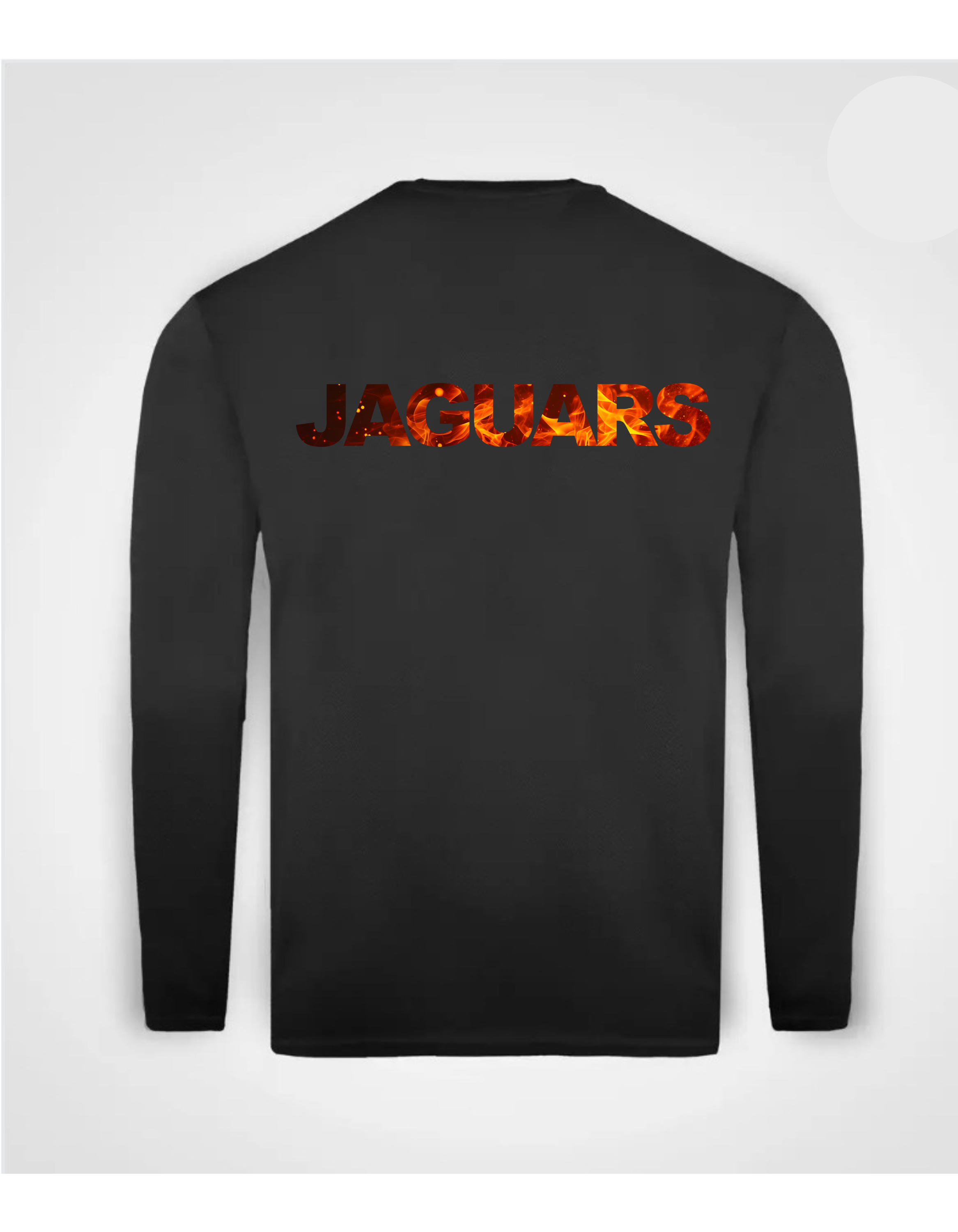 Jaguar Black Active Long Warm-up top.