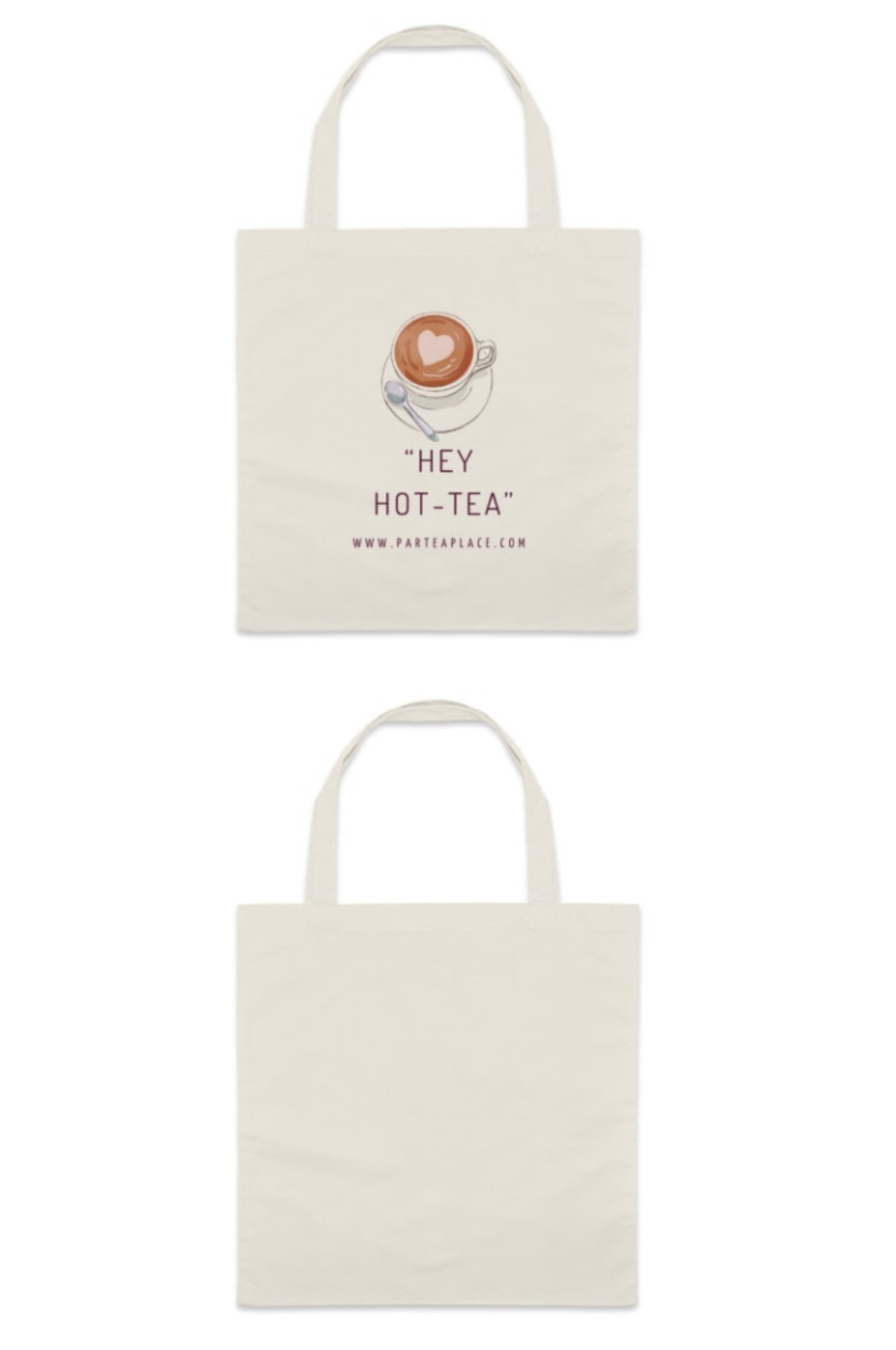 Hey Hot-Tea Tote Bag