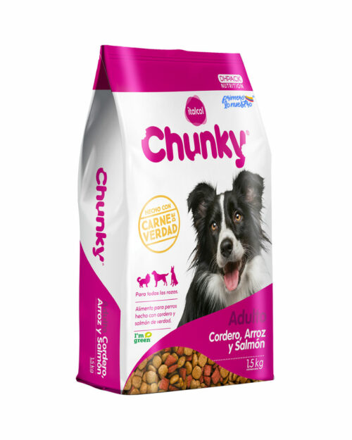CHUNKY ADULTO CORDERO ARROZ Y SALMON