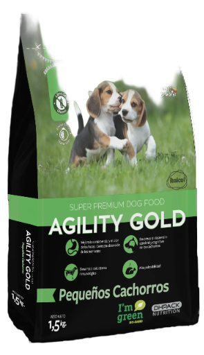 AGILITY GOLD PEQUEÑOS CACHORROS 