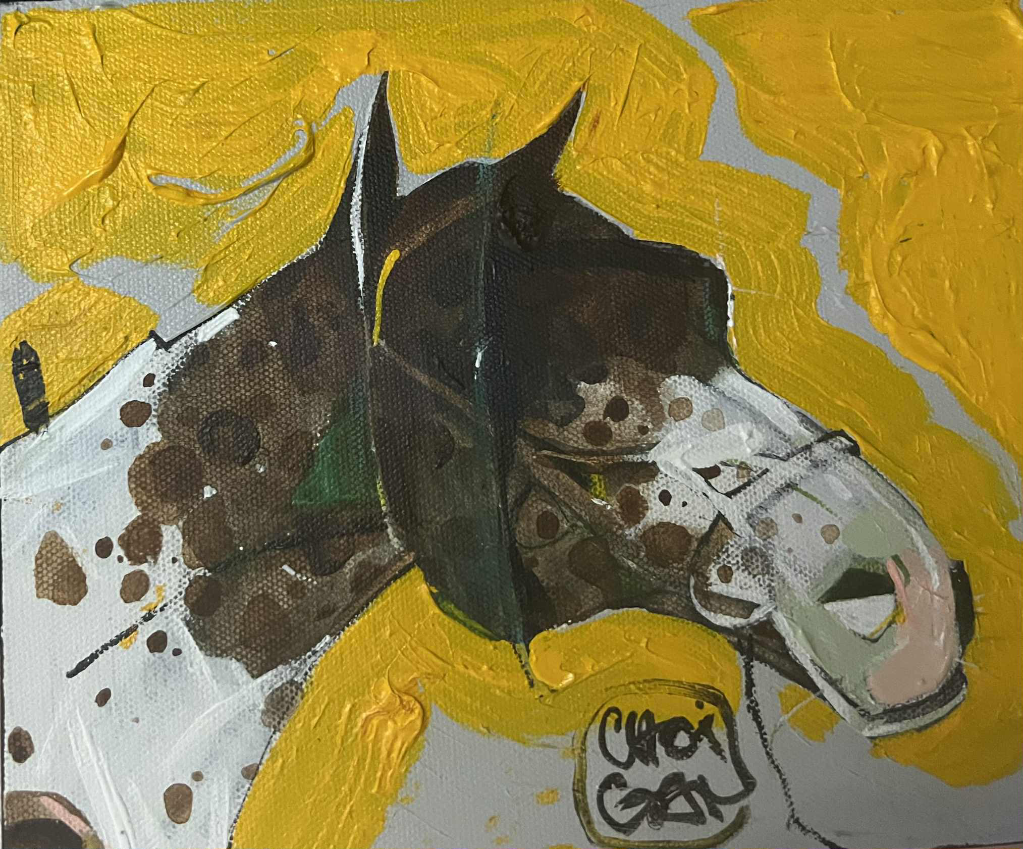 Abstract Horse Painting 16x20