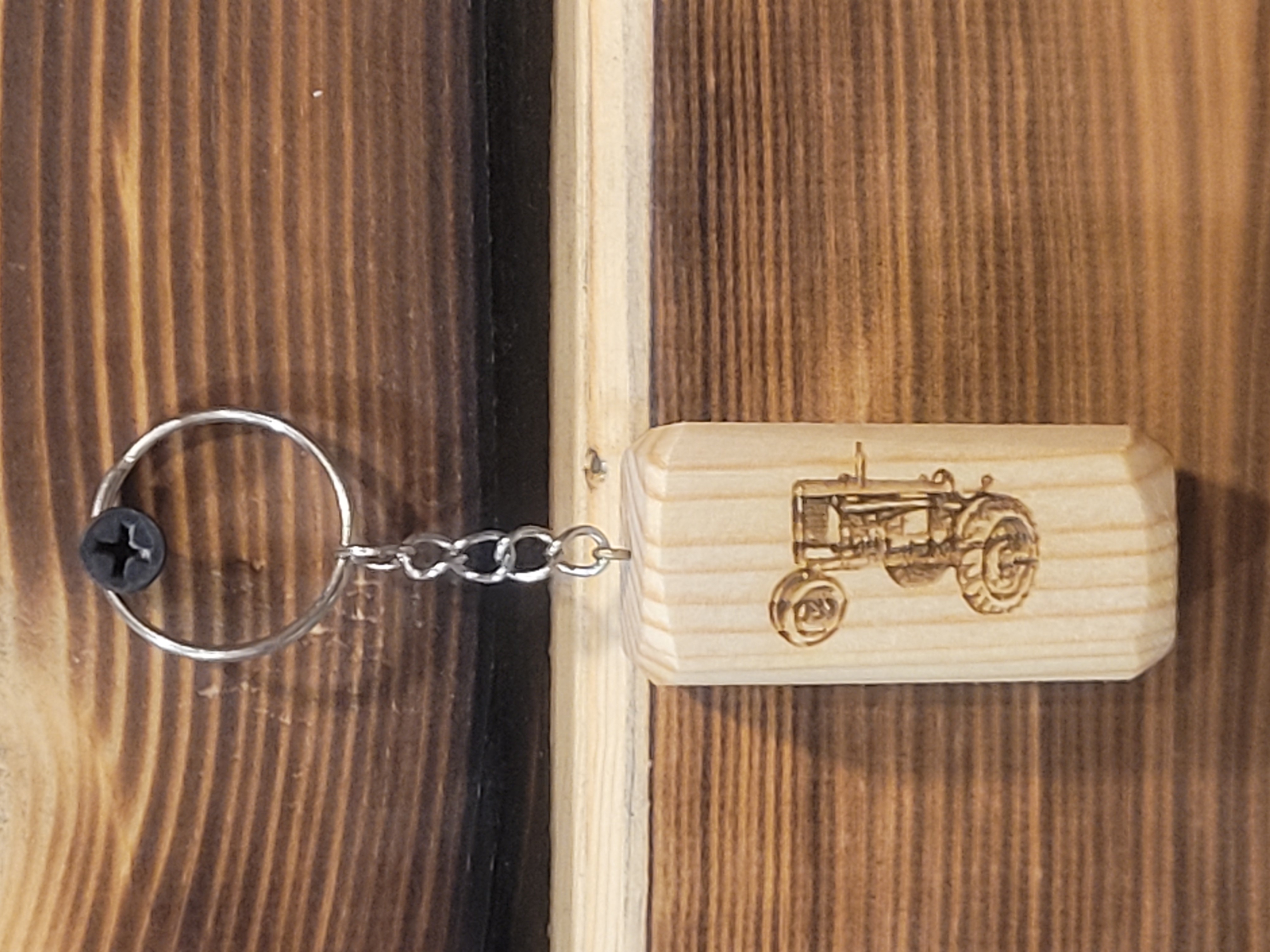 Engraved Wood Keychains