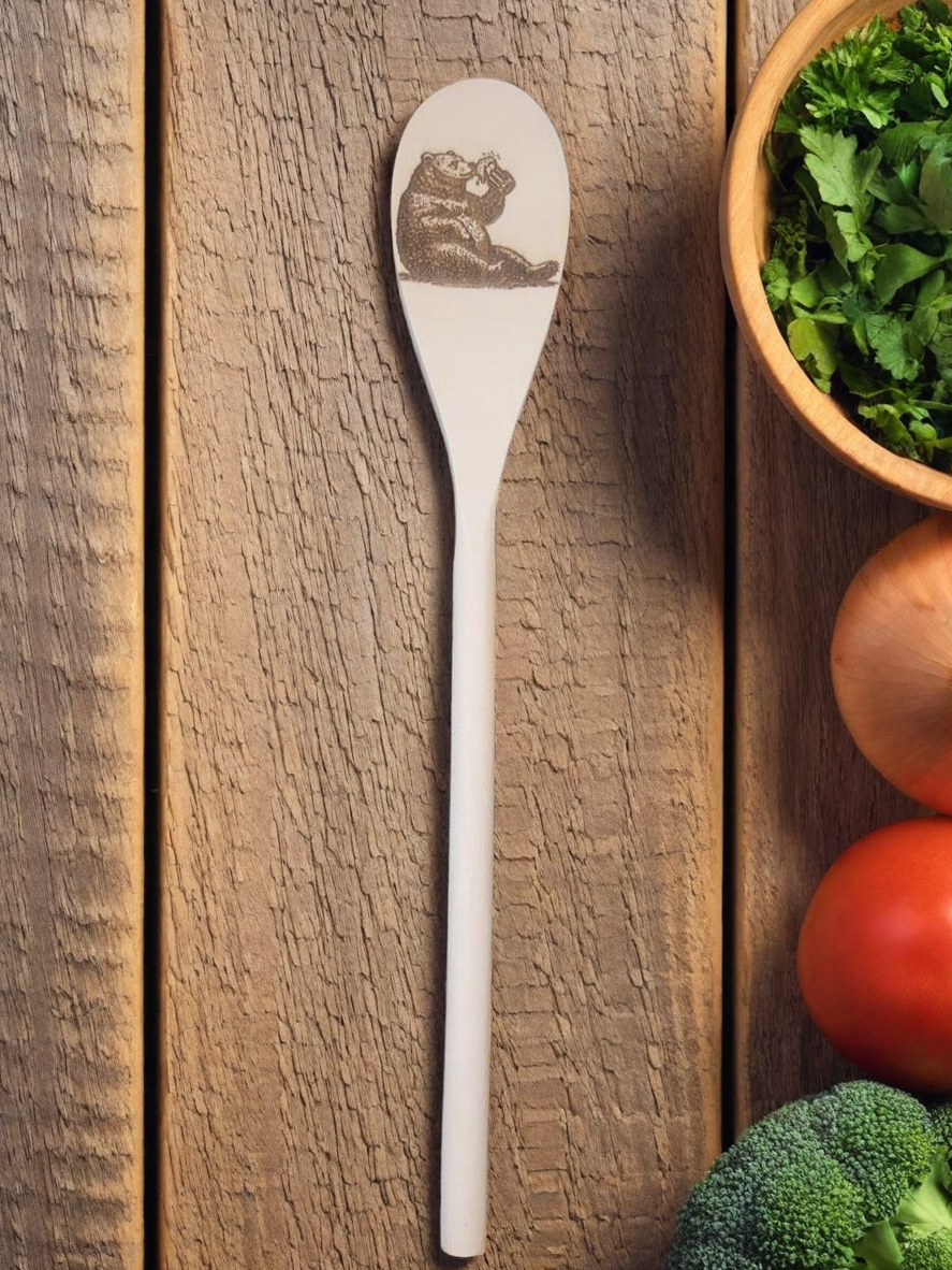 Engraved Wooden Cooking Spoons