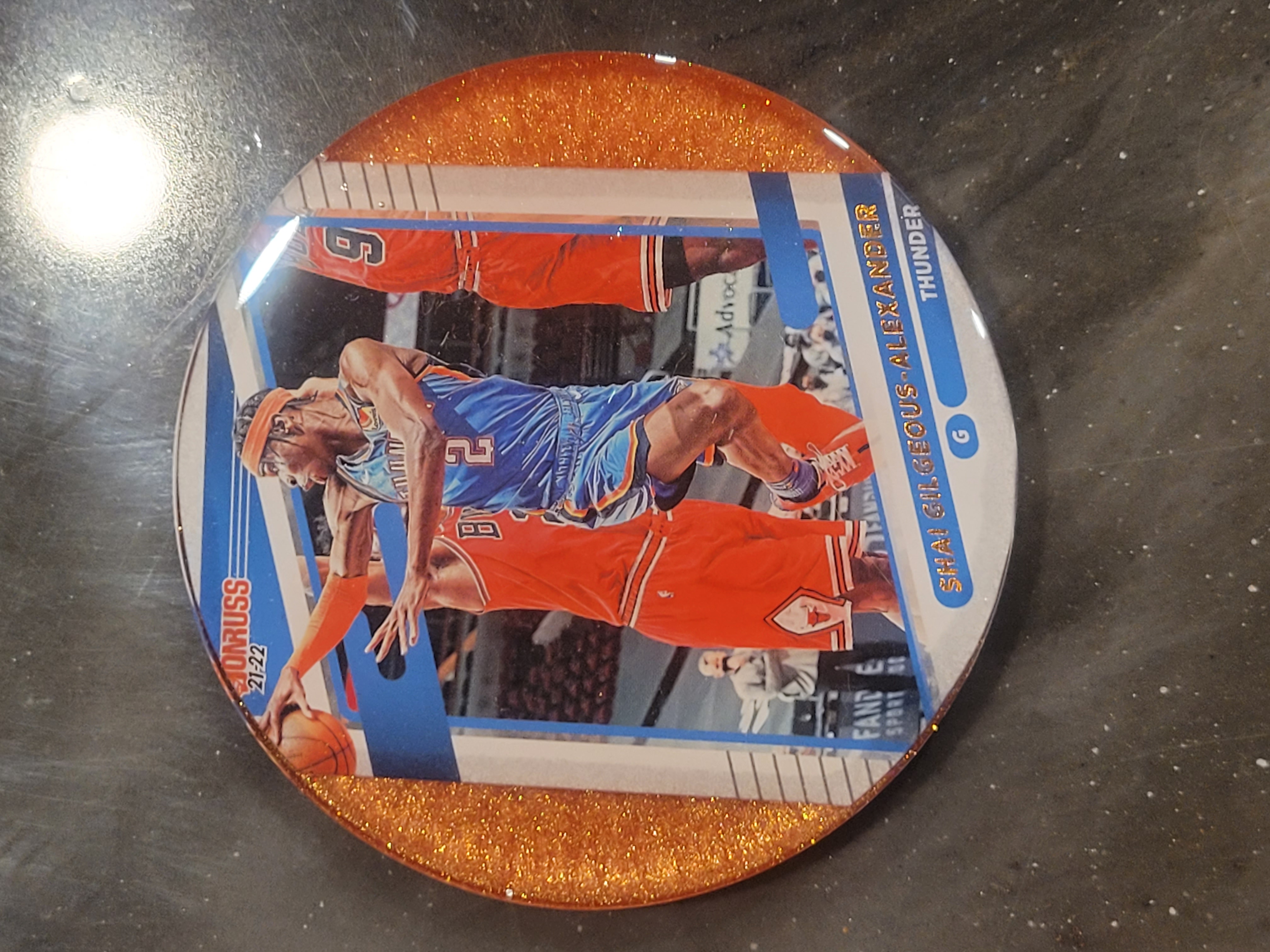 NBA Sports Card Epoxy Coasters