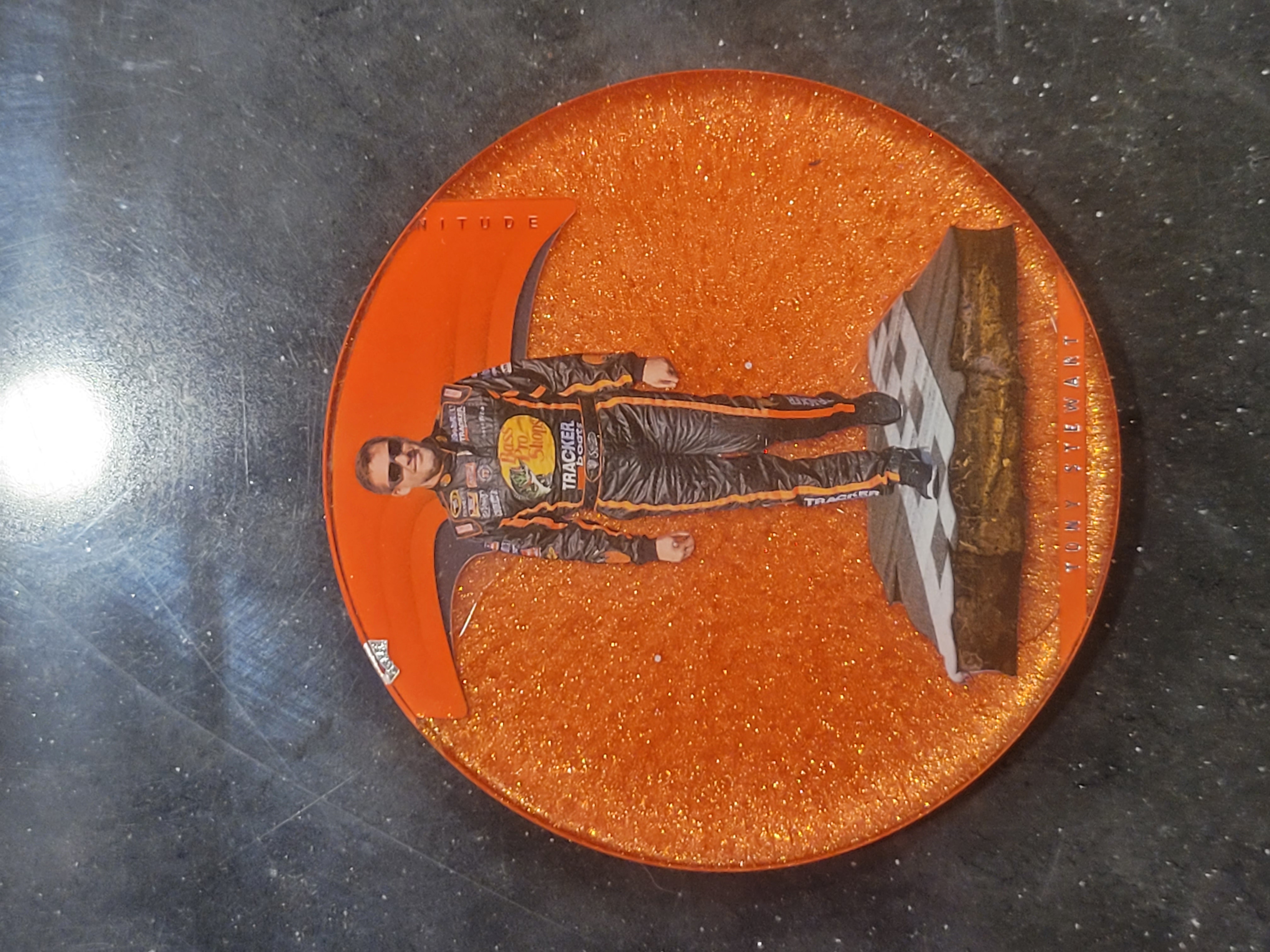 NASCAR Card Epoxy Coasters