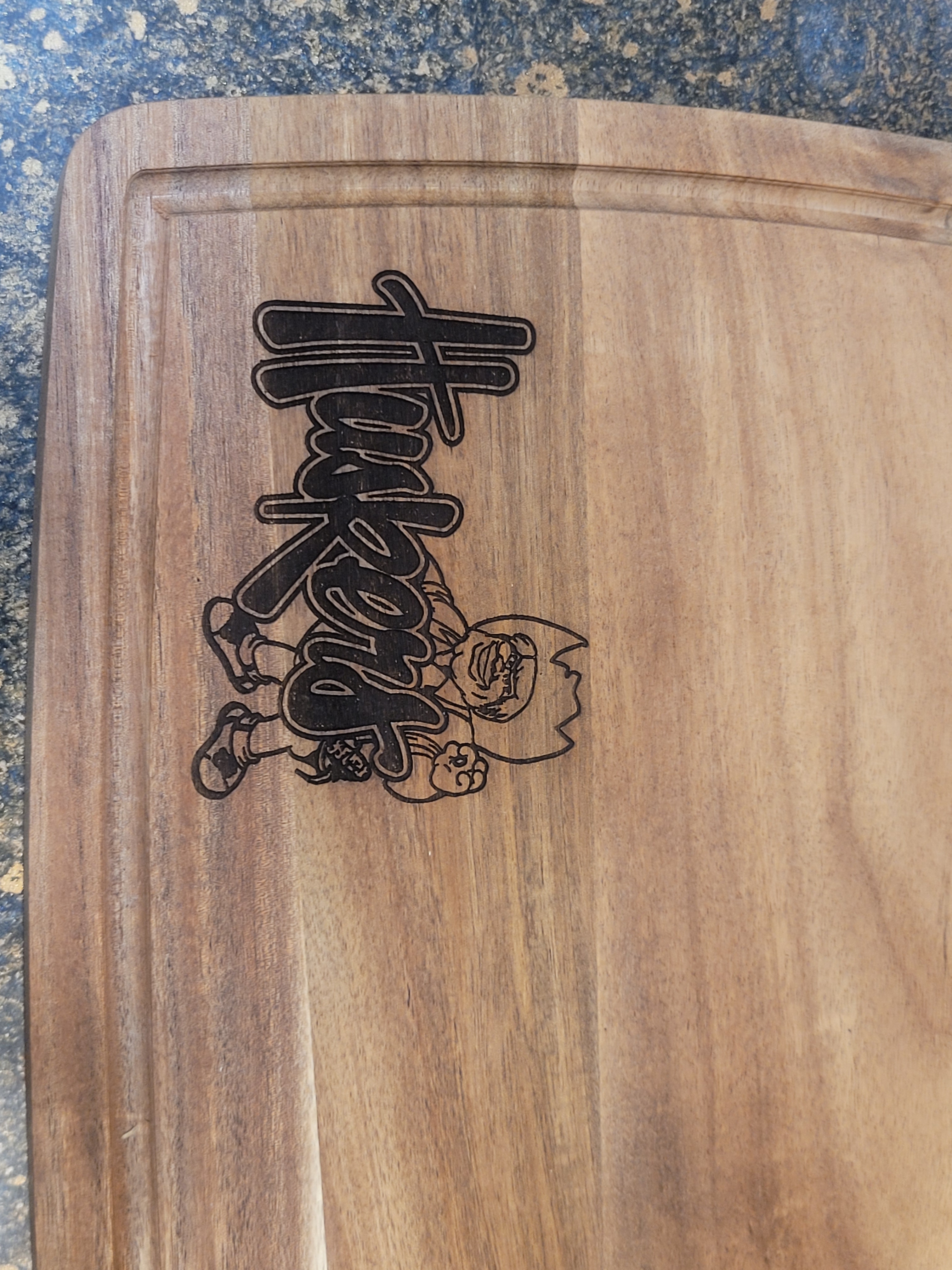 Custom Engraved Cutting Board - 14"x10"