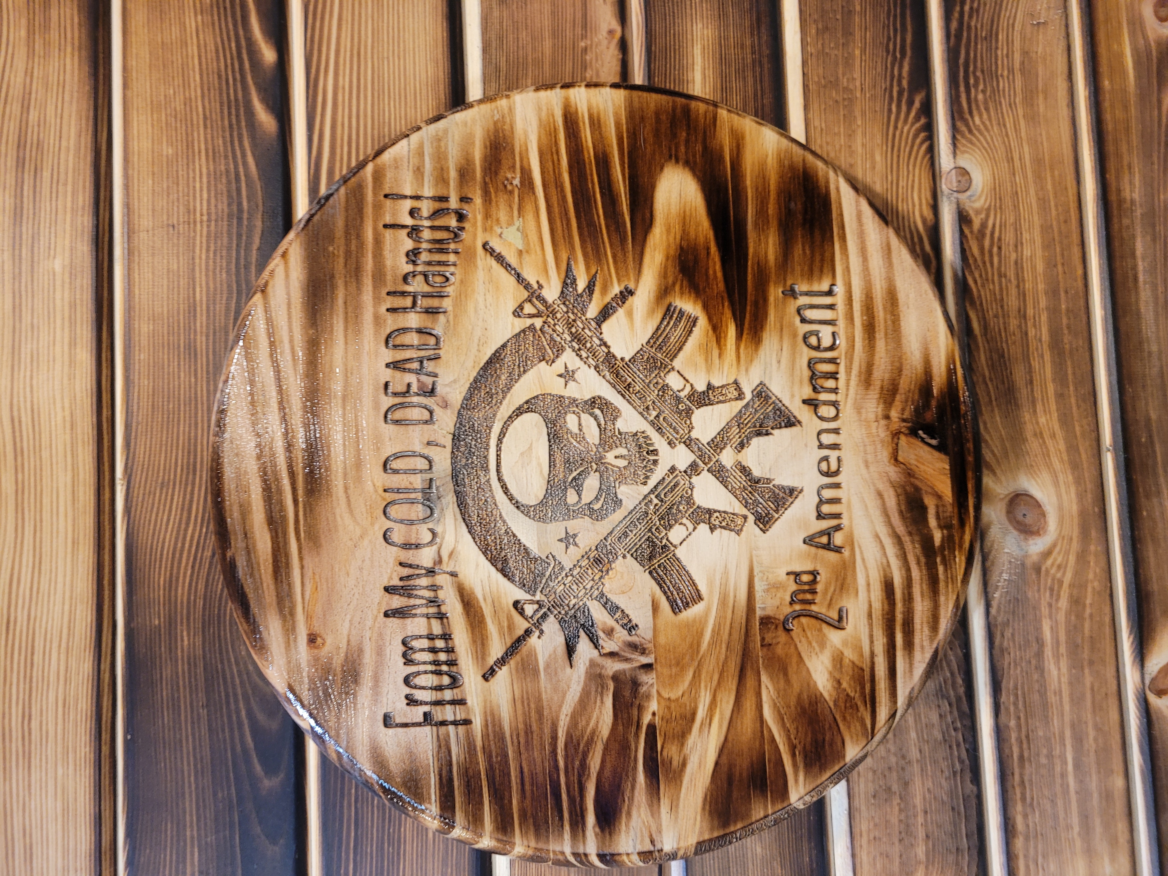 15" Wood Barrel Tops - Firearms, Hunting & Fishing