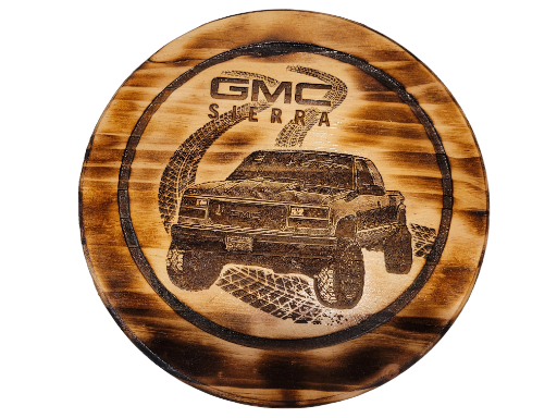 12" Wood Barrel Tops - Cars & Trucks