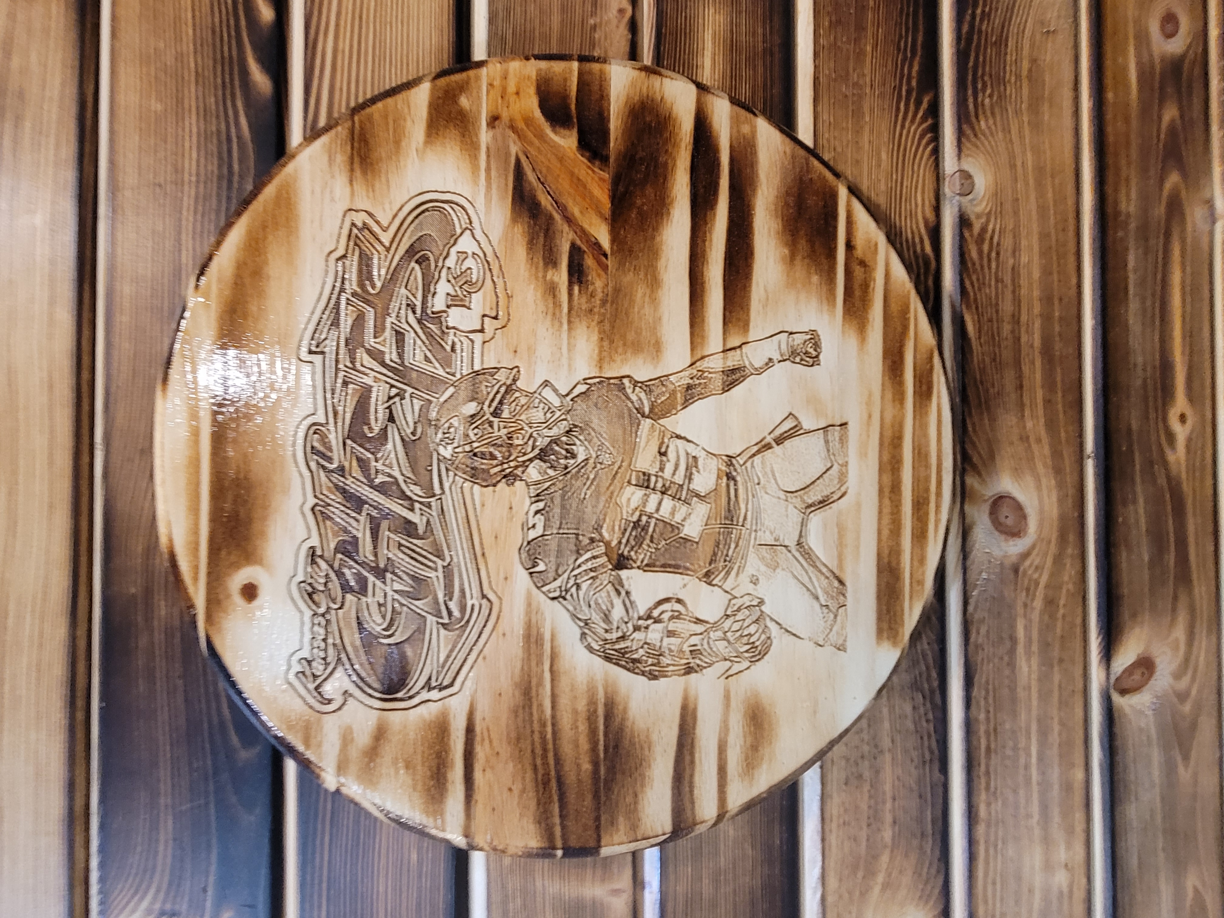 18" Wood Barrel Tops - Custom Request