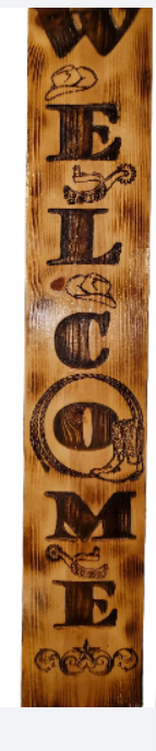 Western Welcome/Entrance Sign