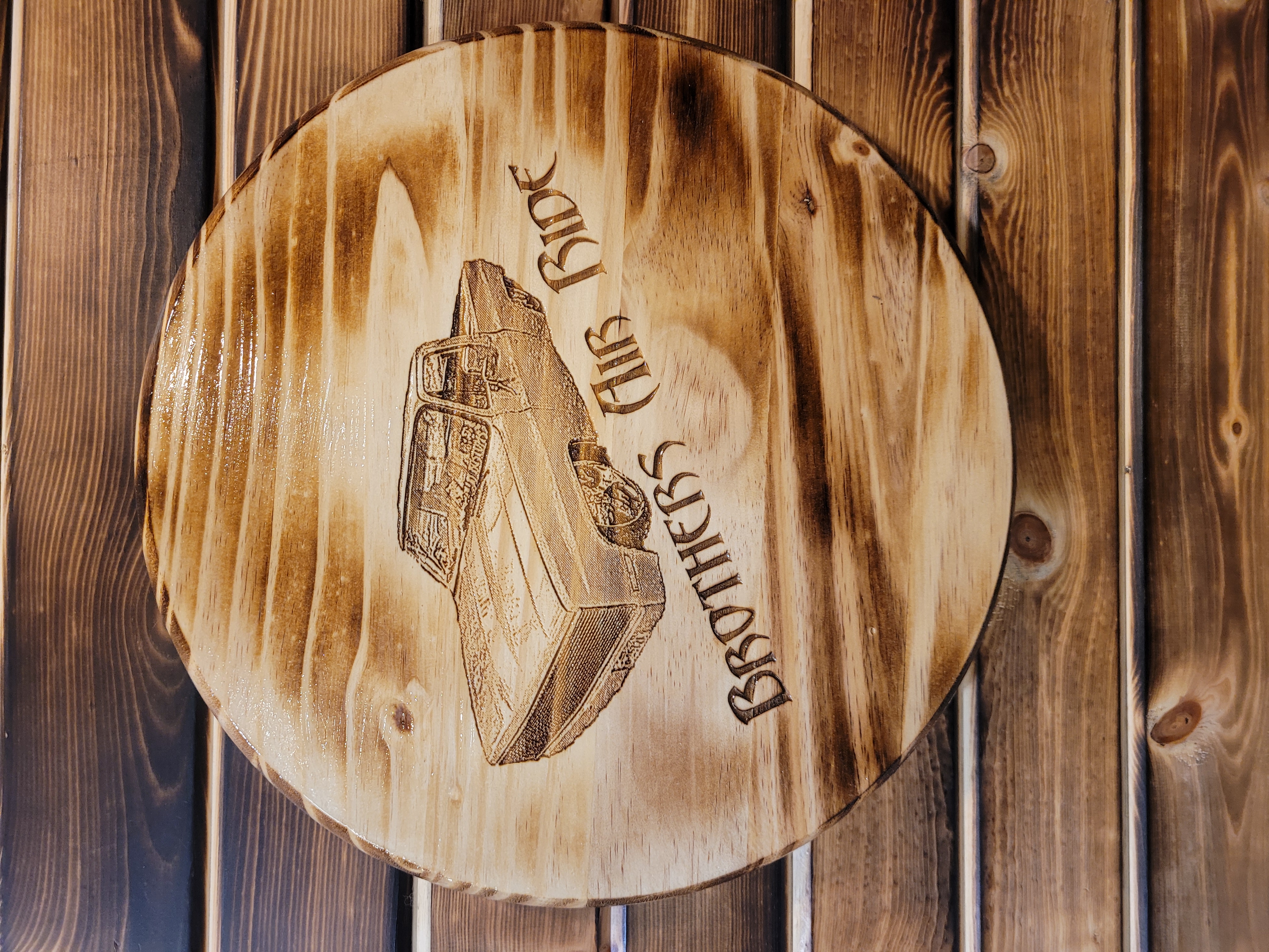 12" Wood Barrel Tops - Custom Request