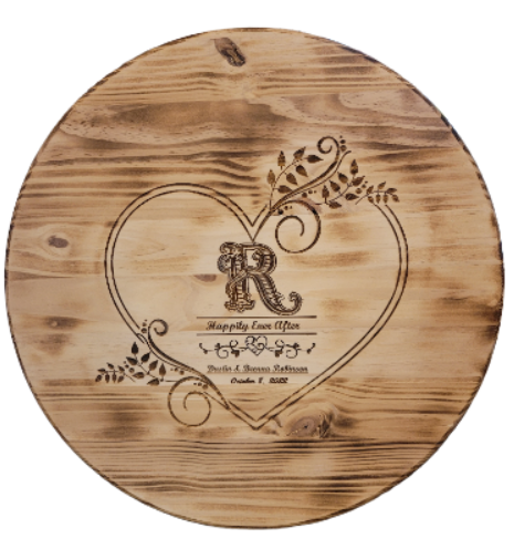 12" Wood Barrel Tops - Custom Request