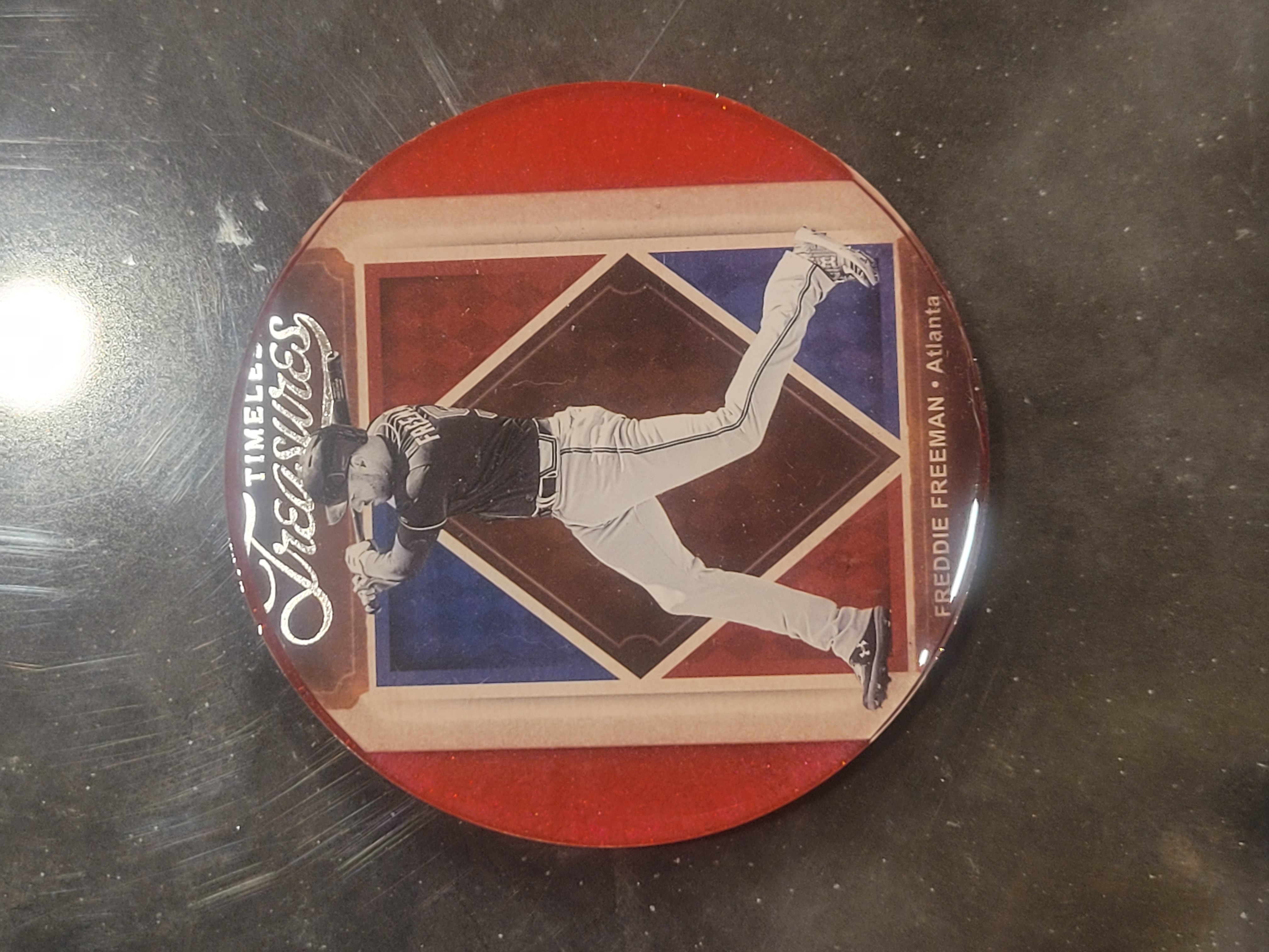 MLB Sports Card Epoxy Coasters