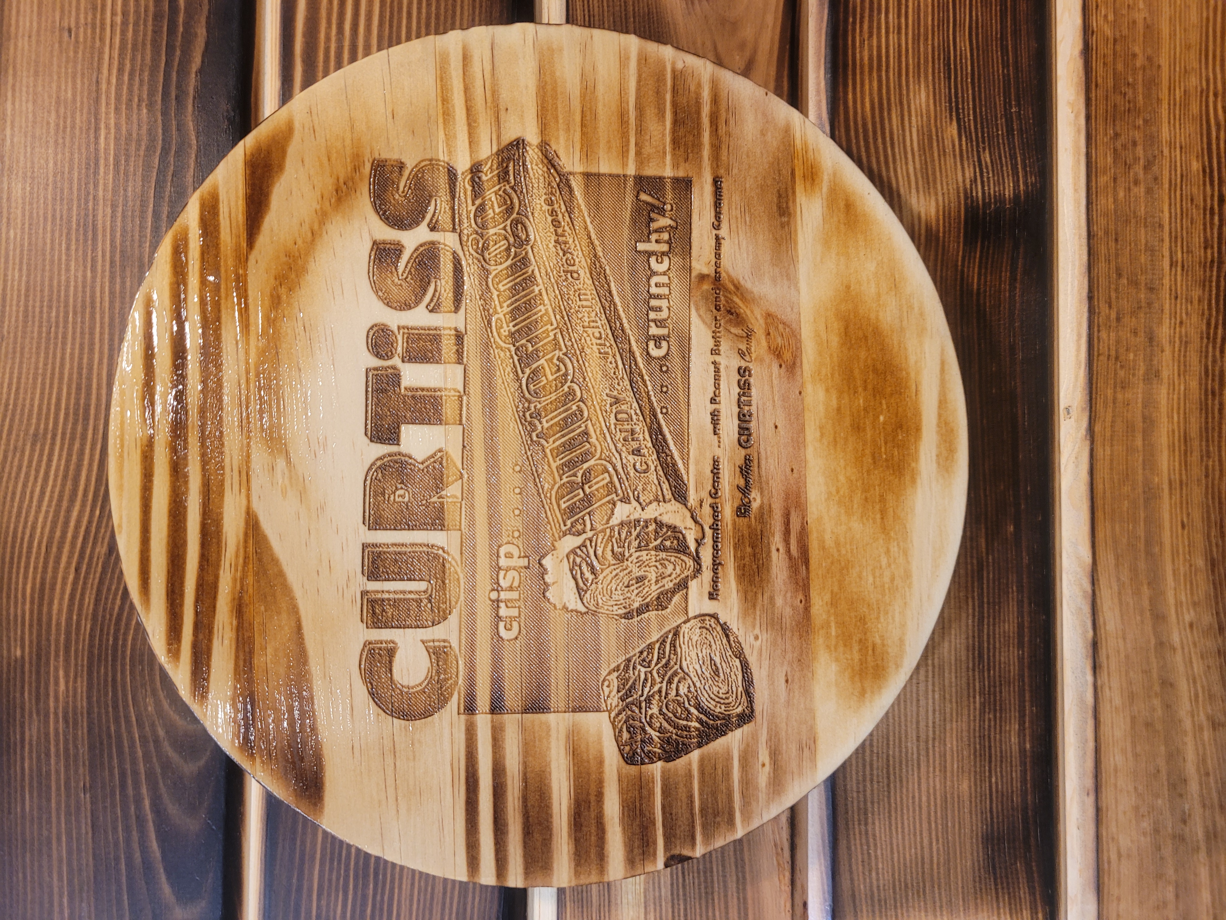 Wood Barrel Tops - Candy & Soda