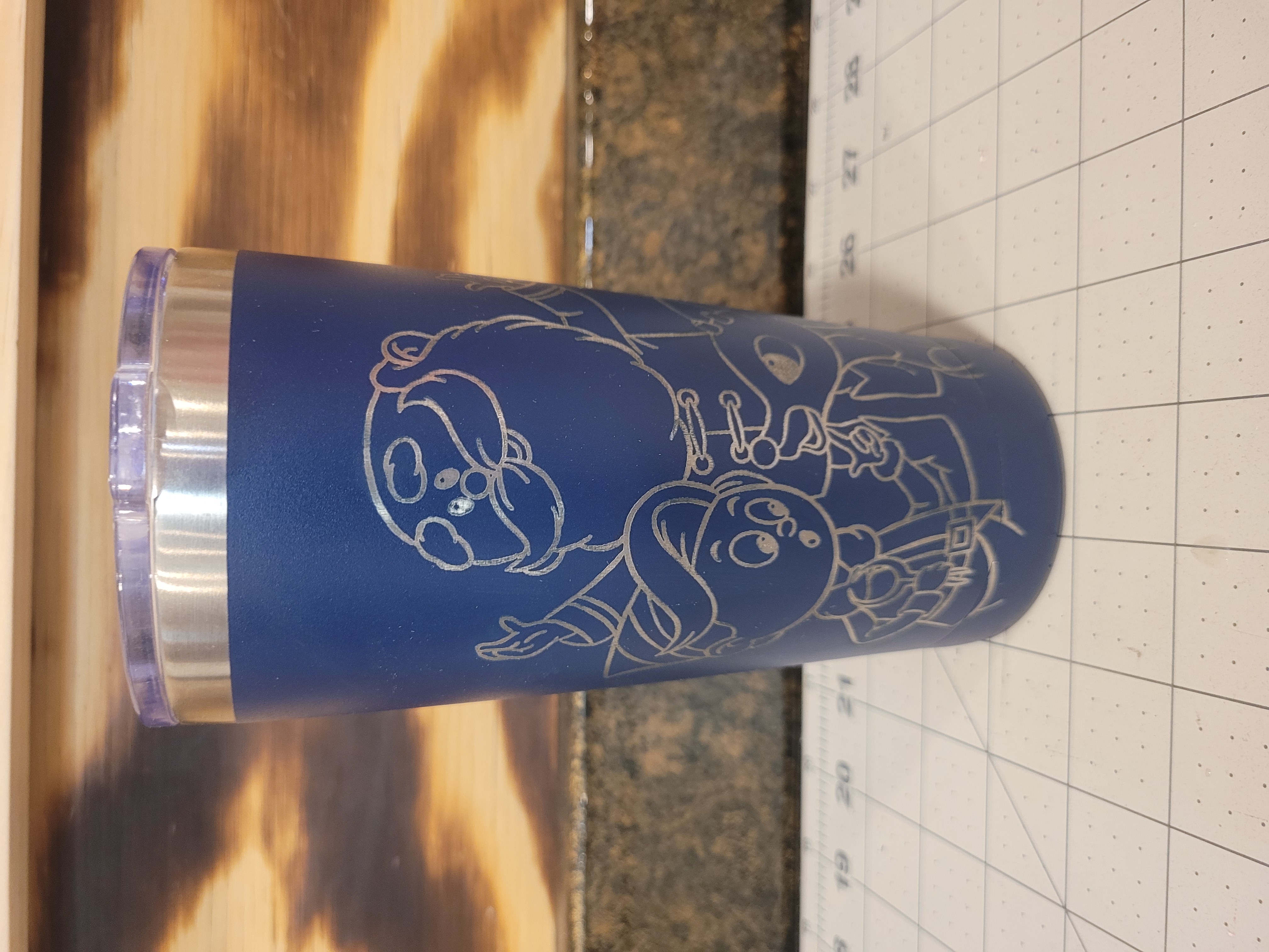 20 oz. Engraved Stainless Steel Tumblers