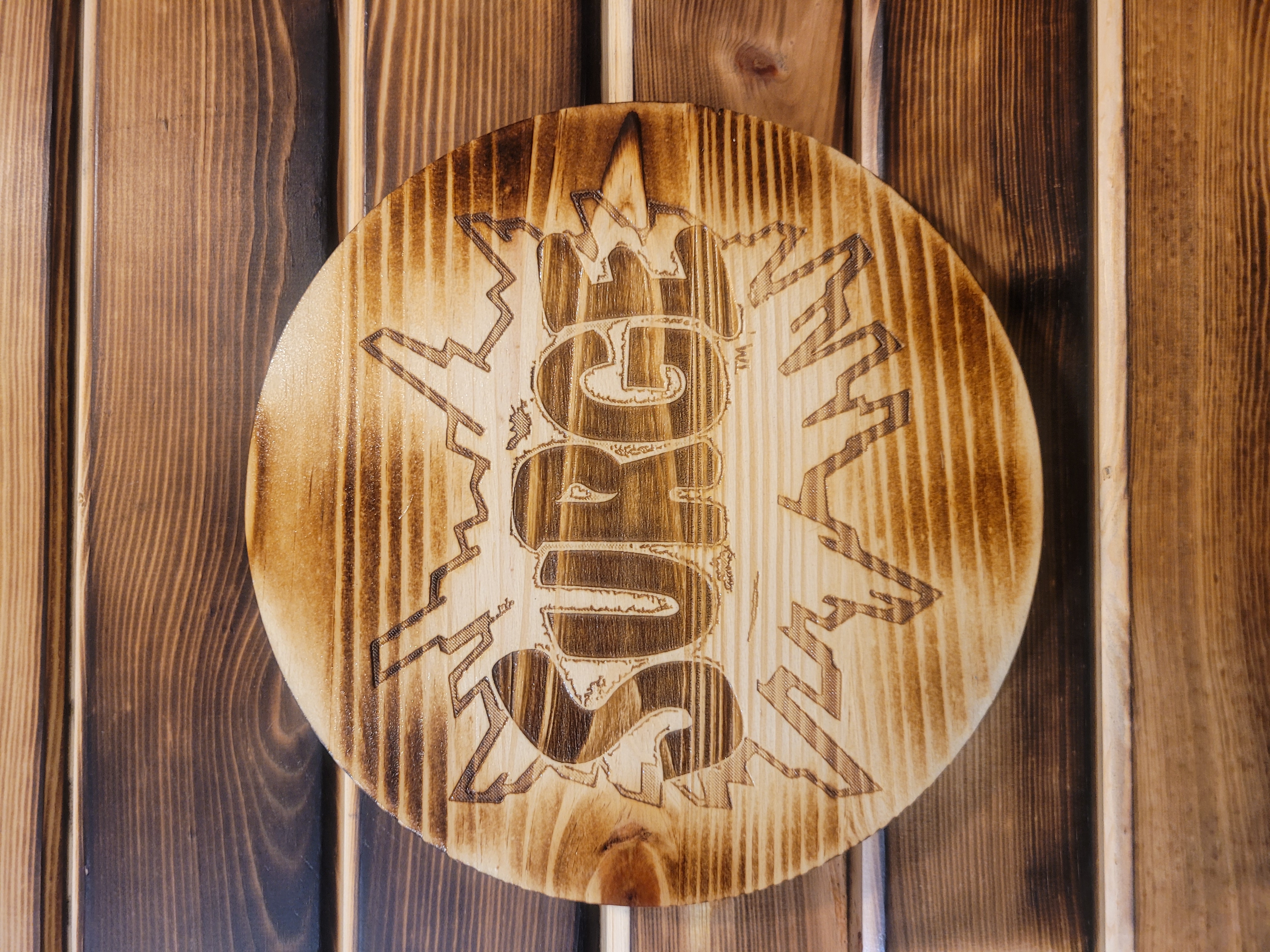 Wood Barrel Tops - Candy & Soda