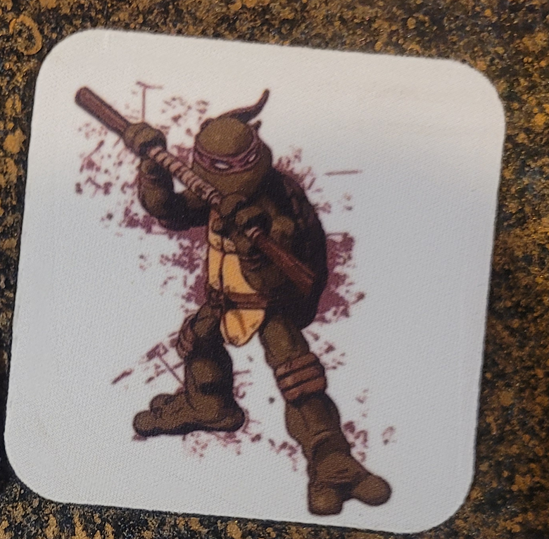 Neoprene Coasters – Ninja Turtles