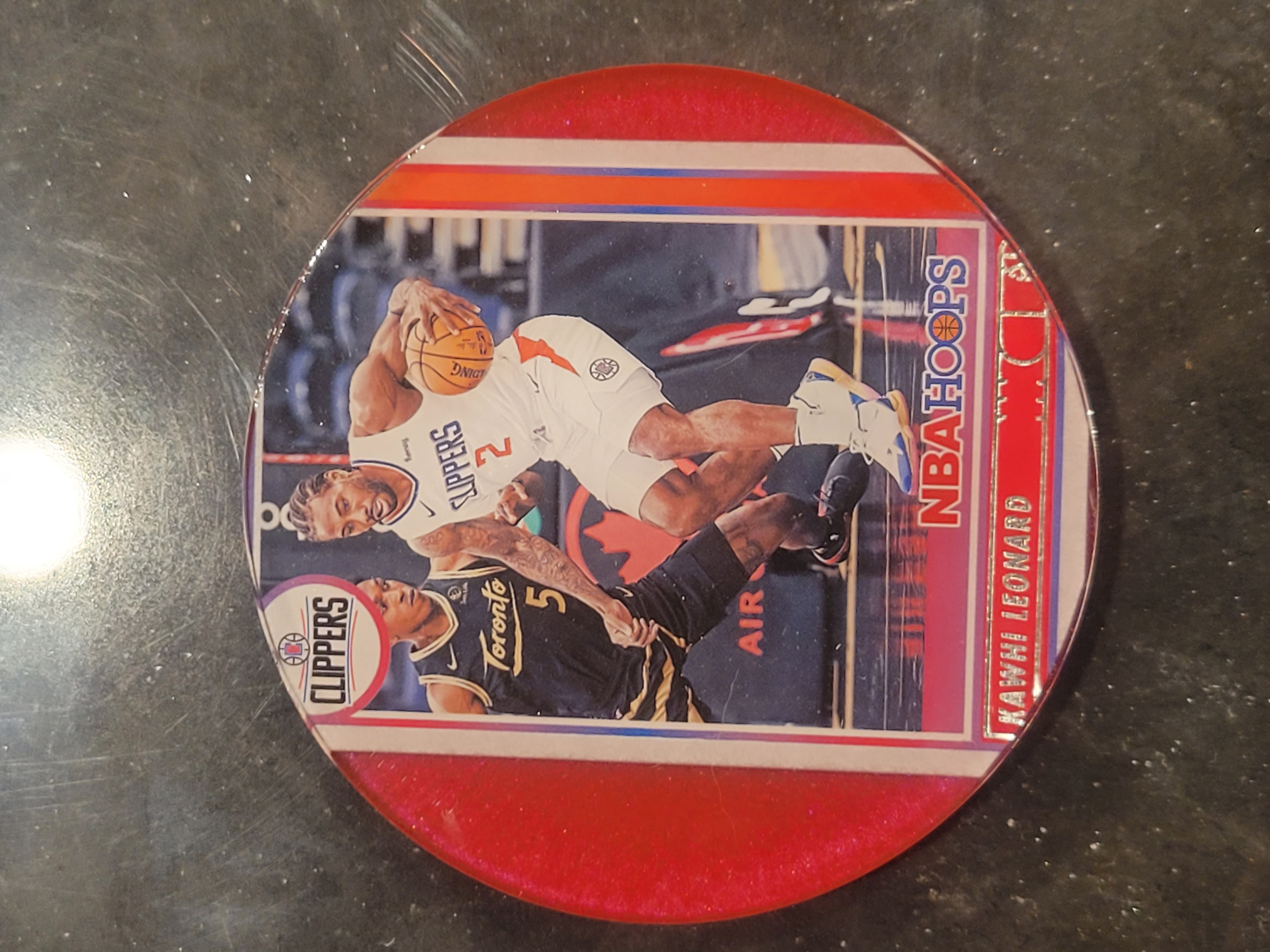 NBA Sports Card Epoxy Coasters