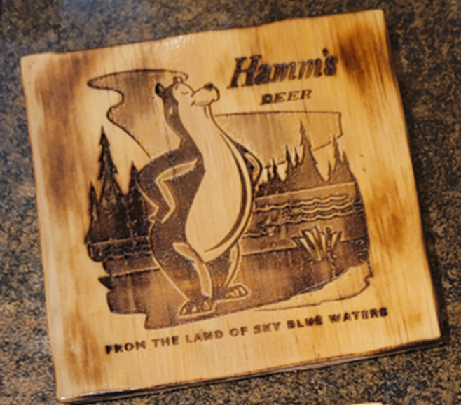 Wooden Drink Coaster (Alcohol)