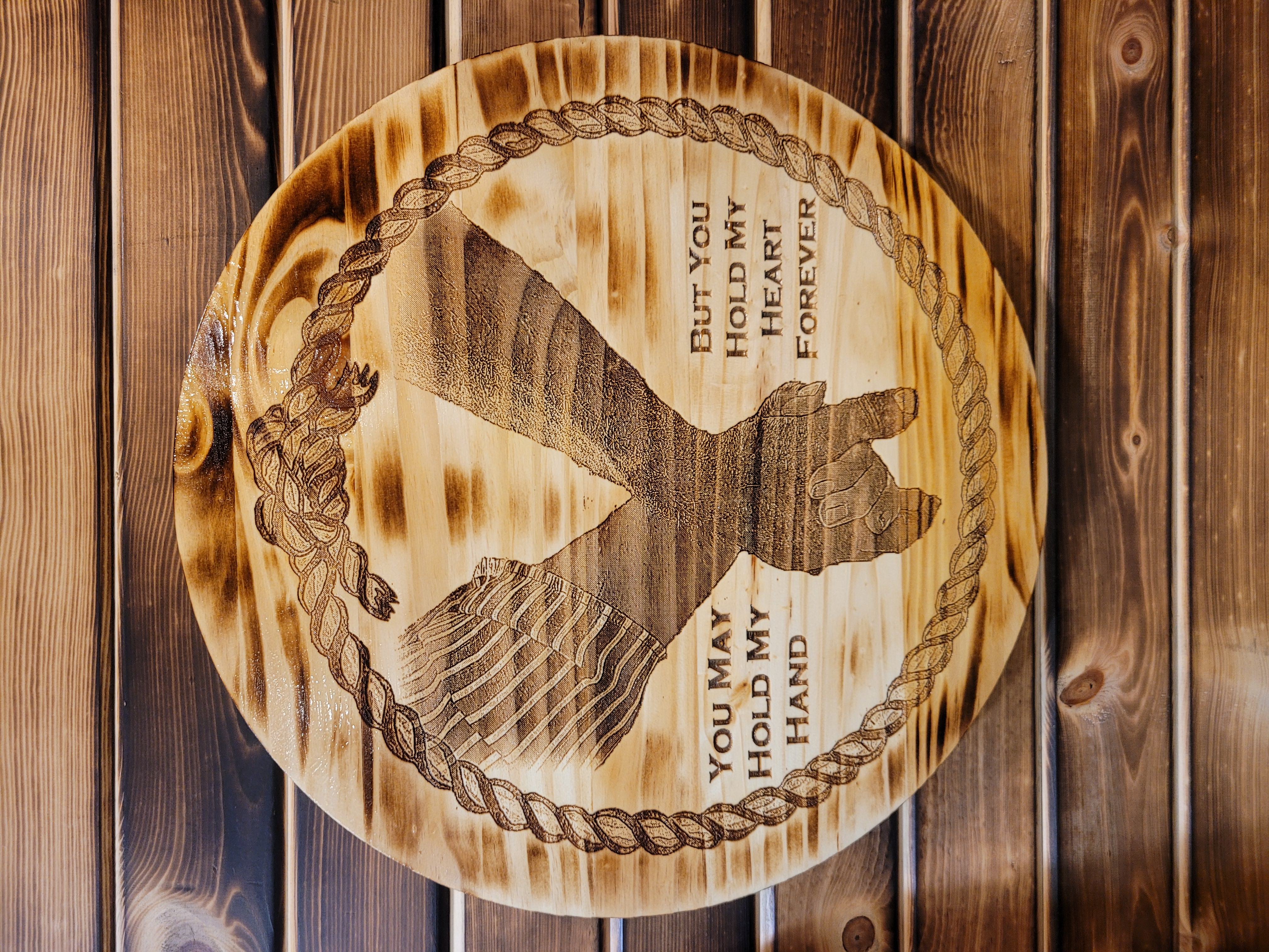 15" Wood Barrel Tops - Custom Request