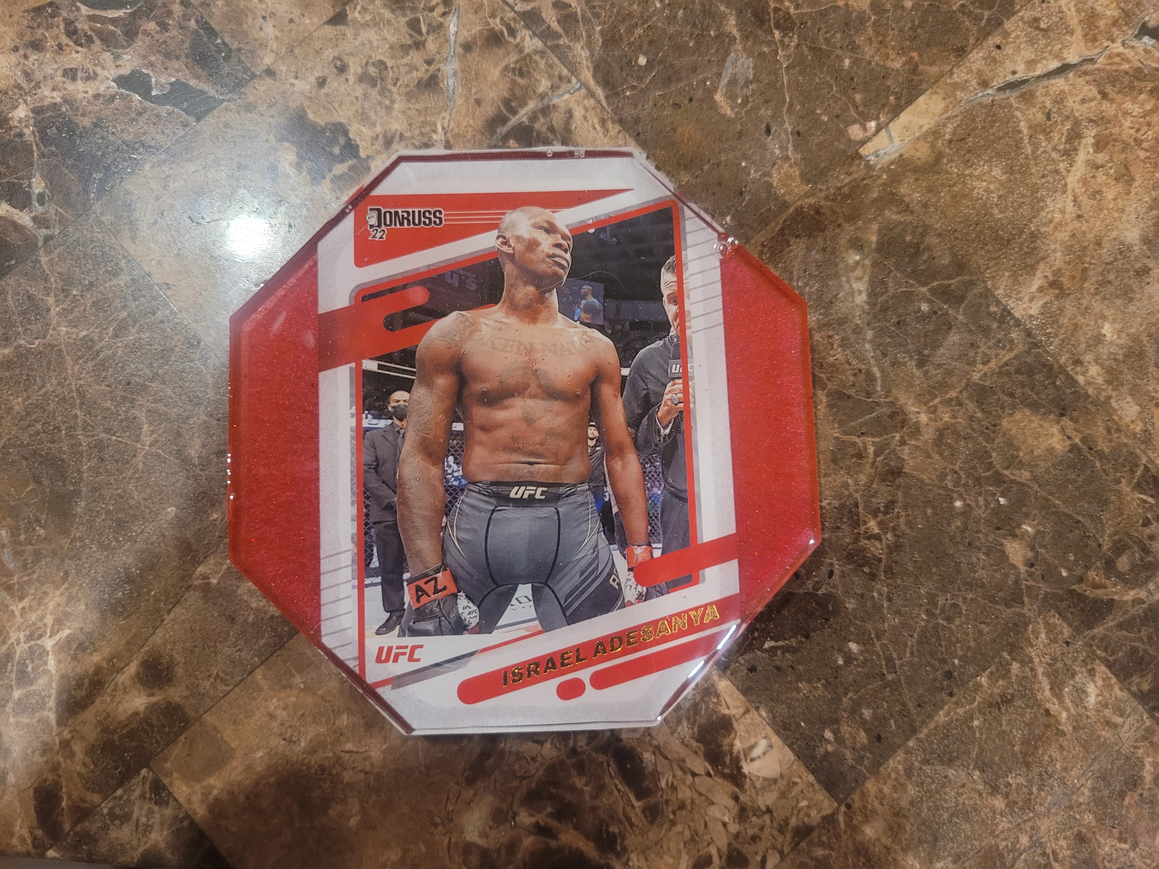 UFC & MMA Card Epoxy Coasters