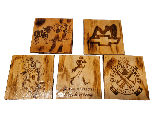 Custom Wooden Drink Coaster 