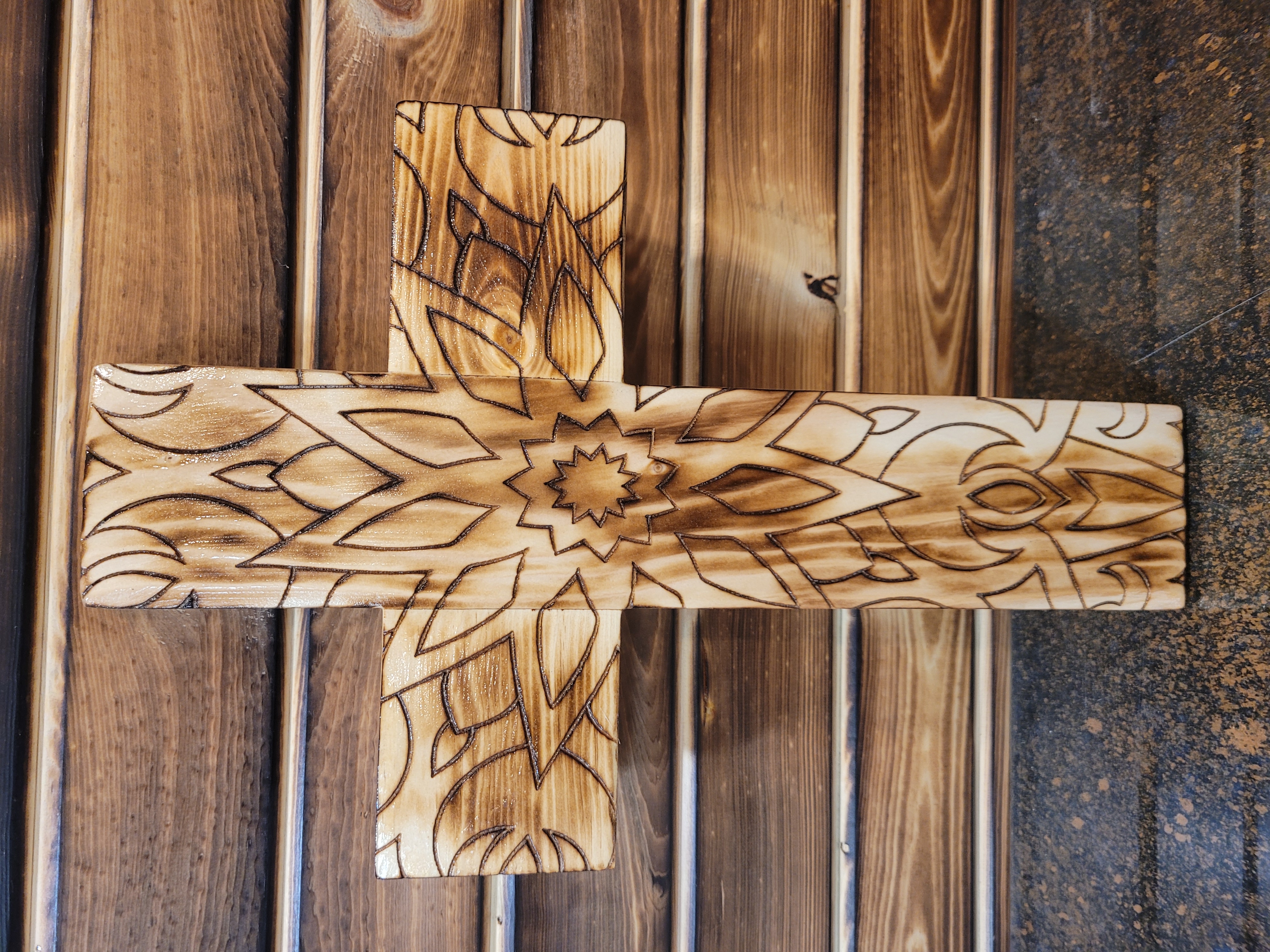 Wall Hanging Wood Cross