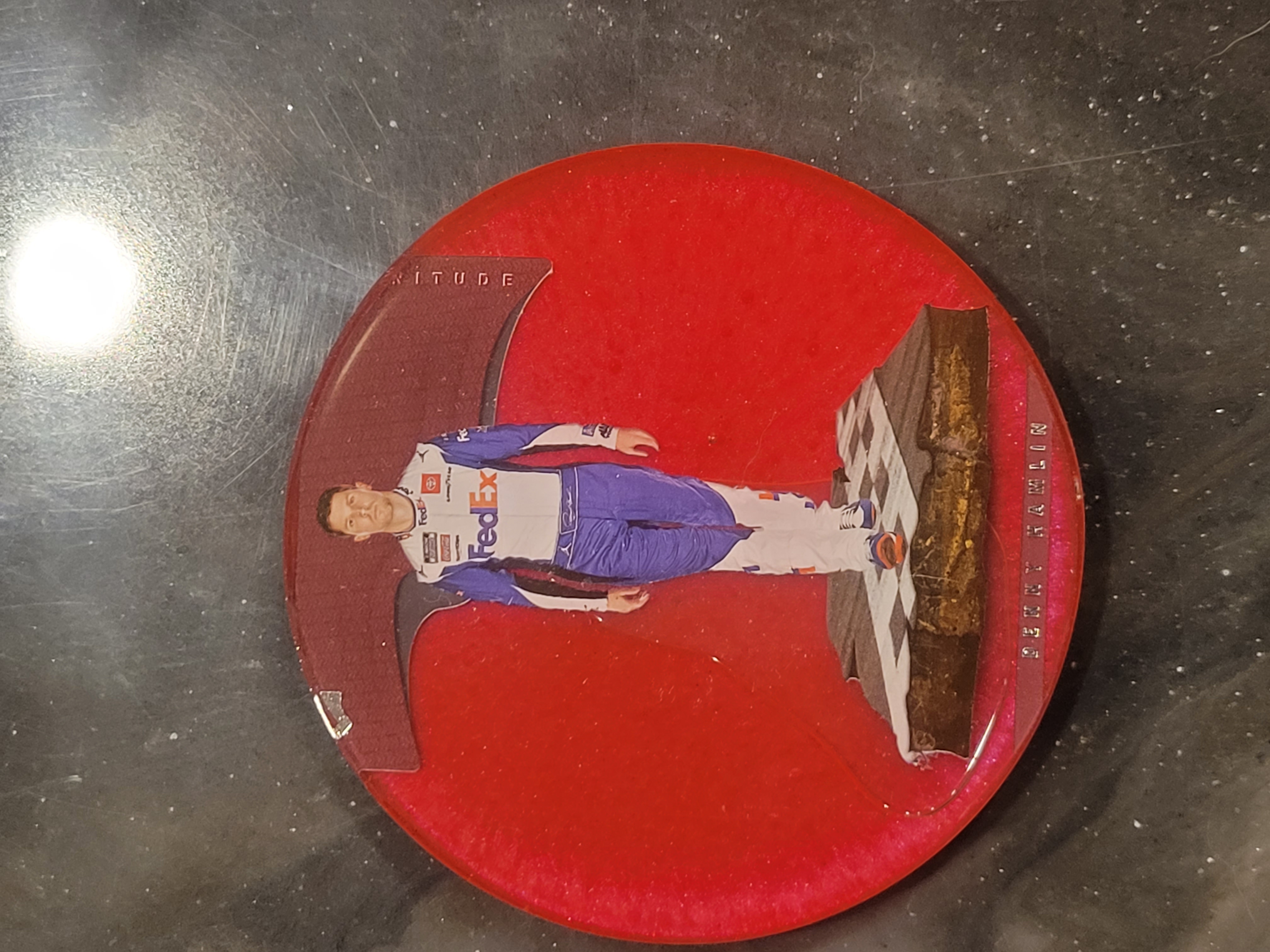 NASCAR Card Epoxy Coasters