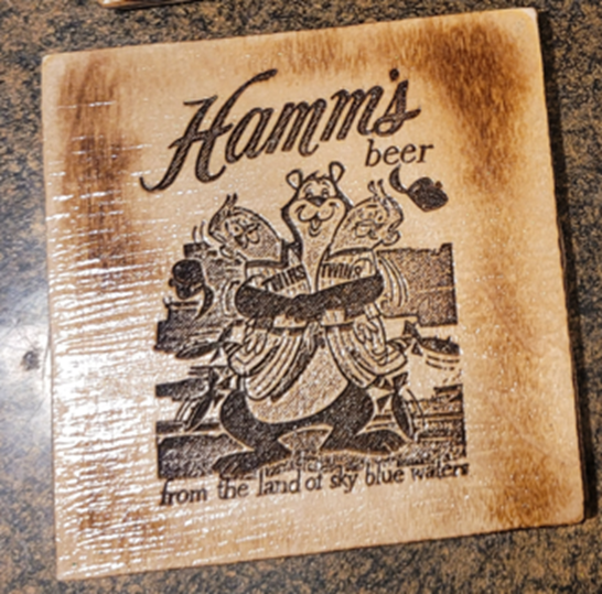 Wooden Drink Coaster (Alcohol)