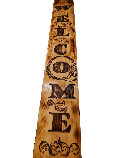 Western Welcome/Entrance Sign