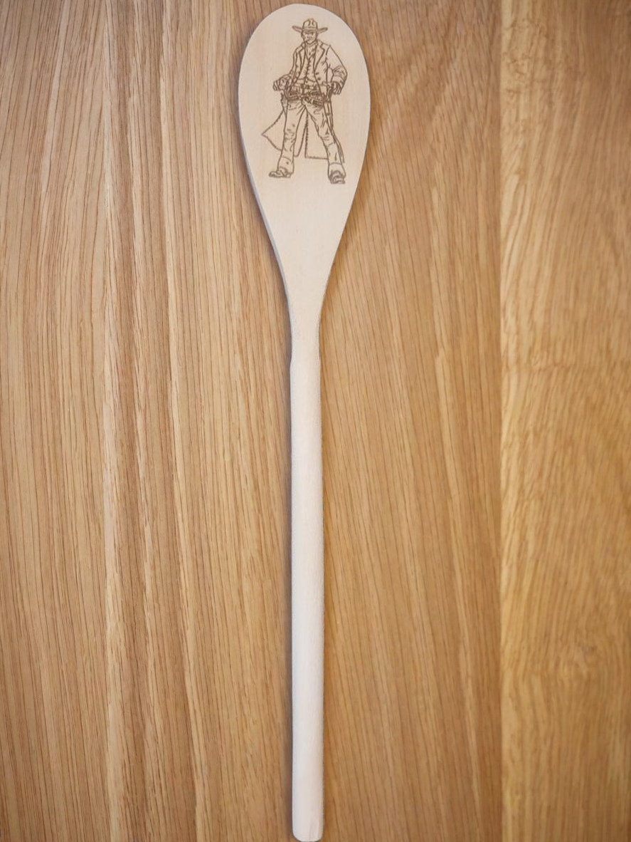 Engraved Wooden Cooking Spoons