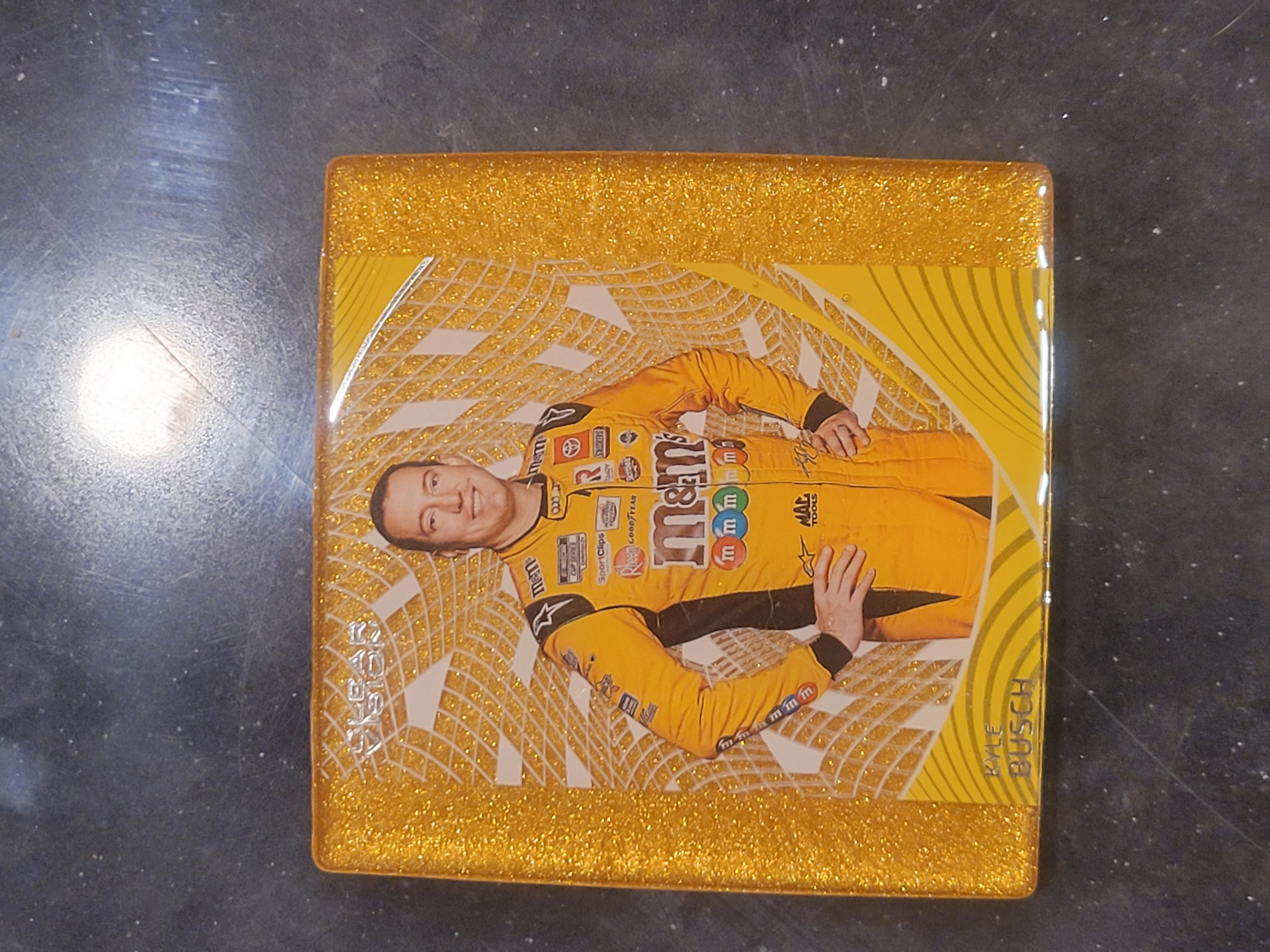 NASCAR Card Epoxy Coasters