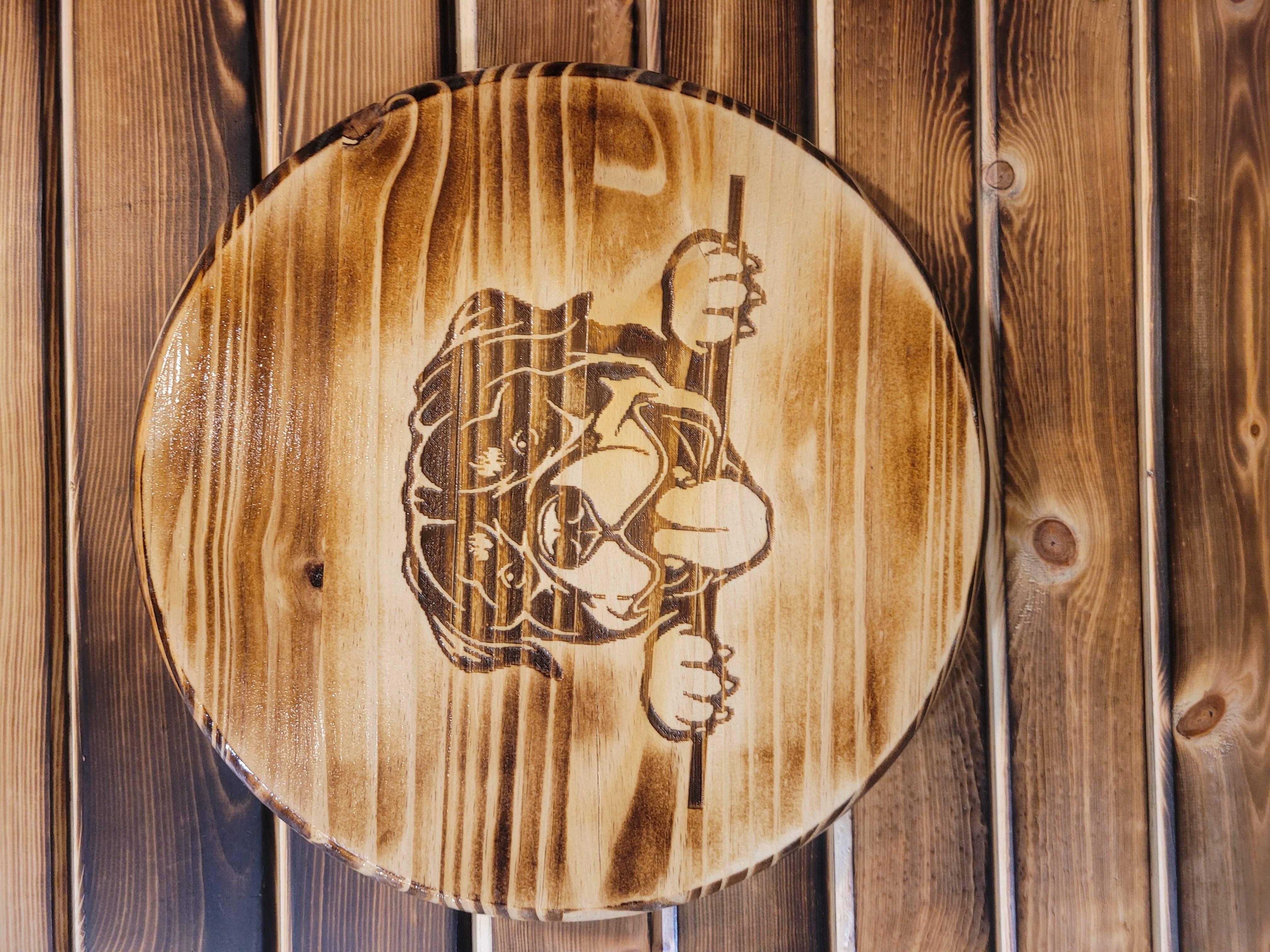 18" Wood Barrel Tops - Dogs & Cats