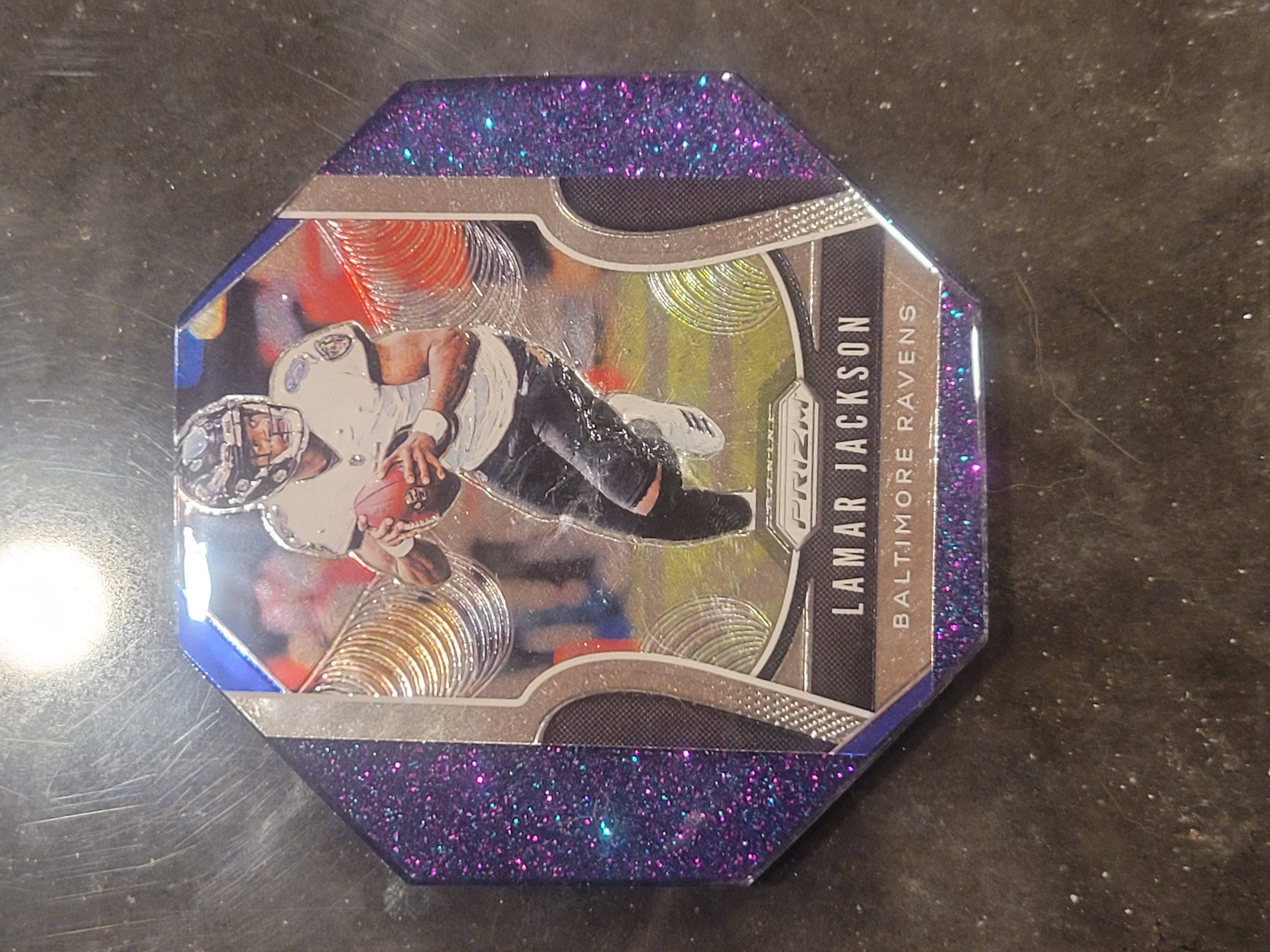 NFL Sports Card Epoxy Coasters