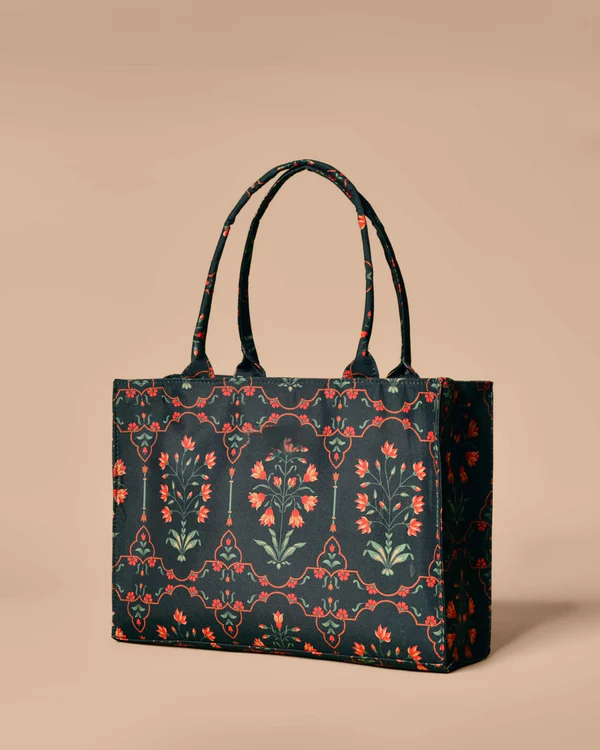Original Canvas Bag-Taj Guldasta Black