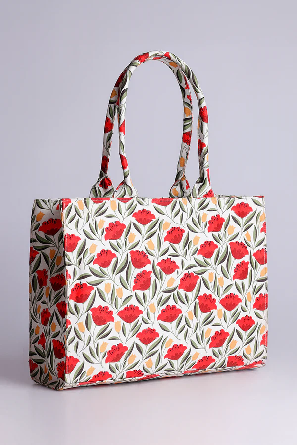 Zara - Original Canvas Bag-CHERRYGRE