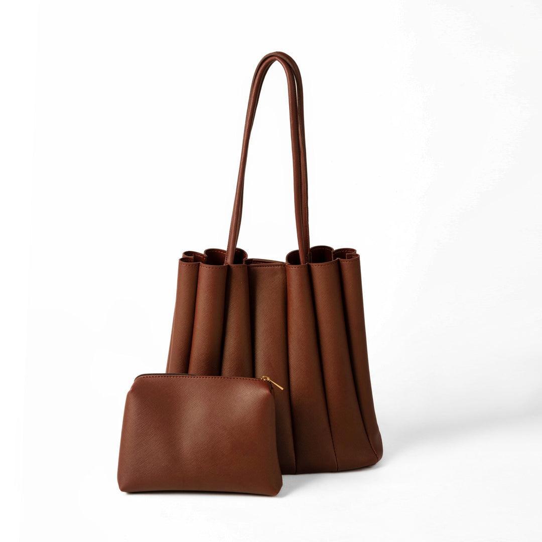  Pleated Tote Bag