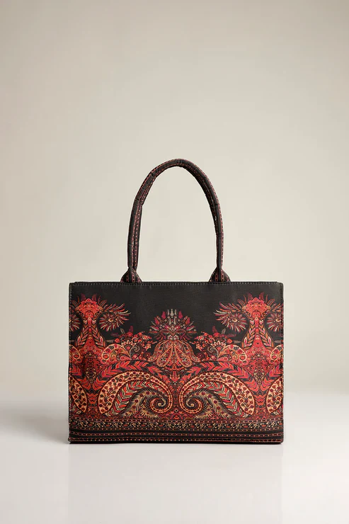 Zara - Original Canvas Bag-Black-025