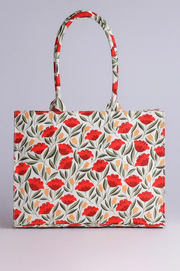 Zara - Original Canvas Bag-CHERRYGRE