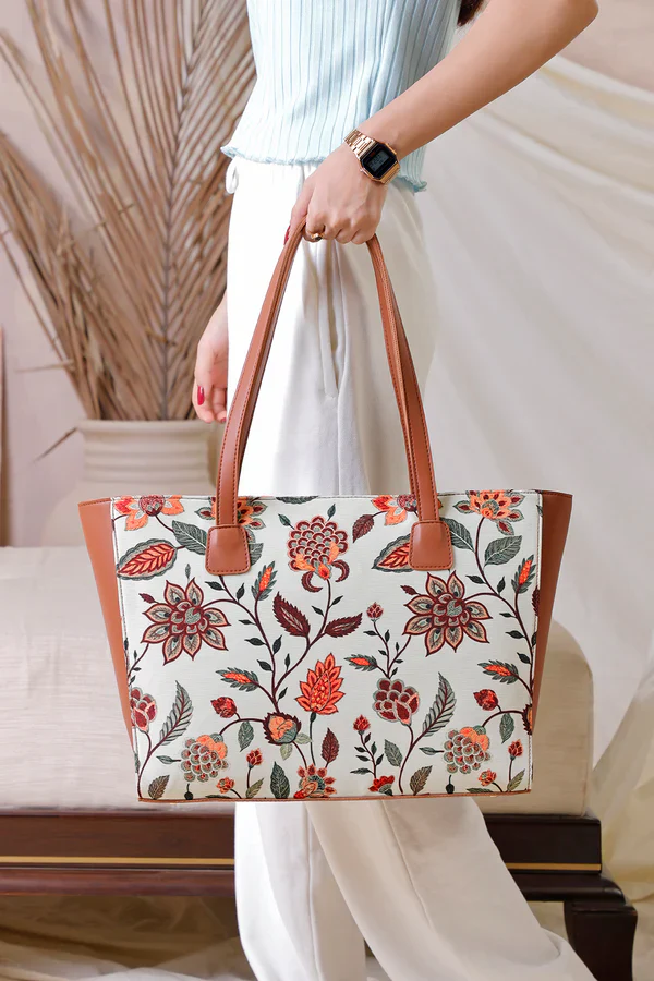 Zara - Original Canvas Bag-Brown-017