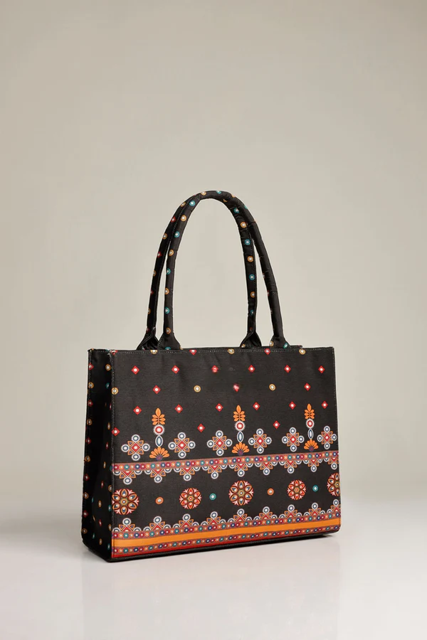 Zara - Original Canvas Bag-Black-029