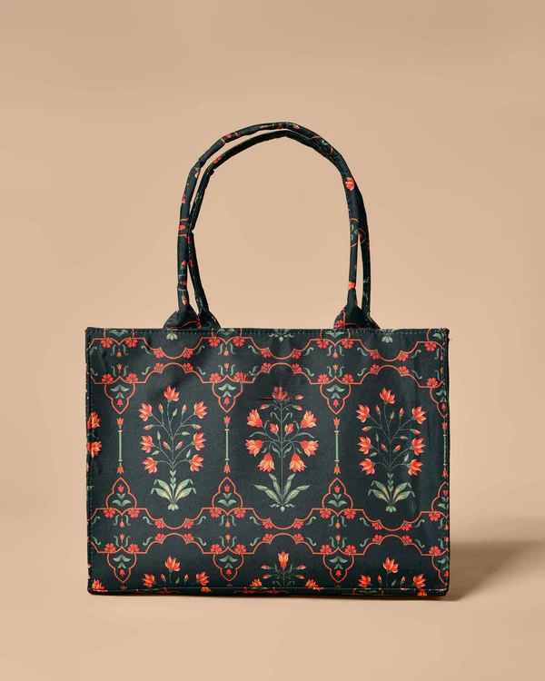 Original Canvas Bag-Taj Guldasta Black