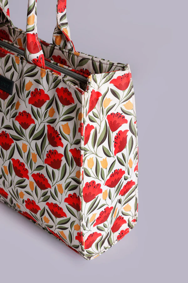 Zara - Original Canvas Bag-CHERRYGRE