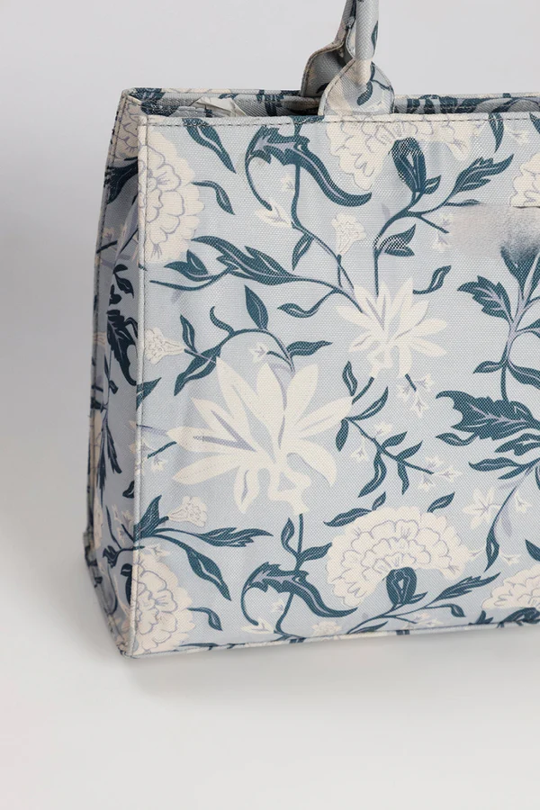 Original Canvas Bag-WHITEFLORAL