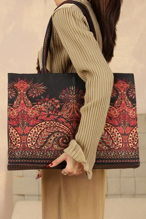Zara - Original Canvas Bag-Black-025