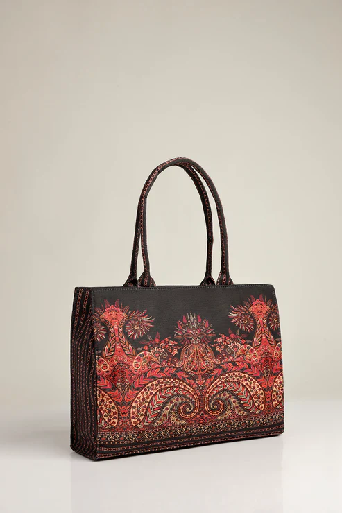 Zara - Original Canvas Bag-Black-025