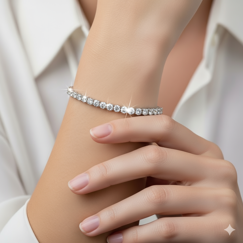 Bracciale Tennis Cristallo 