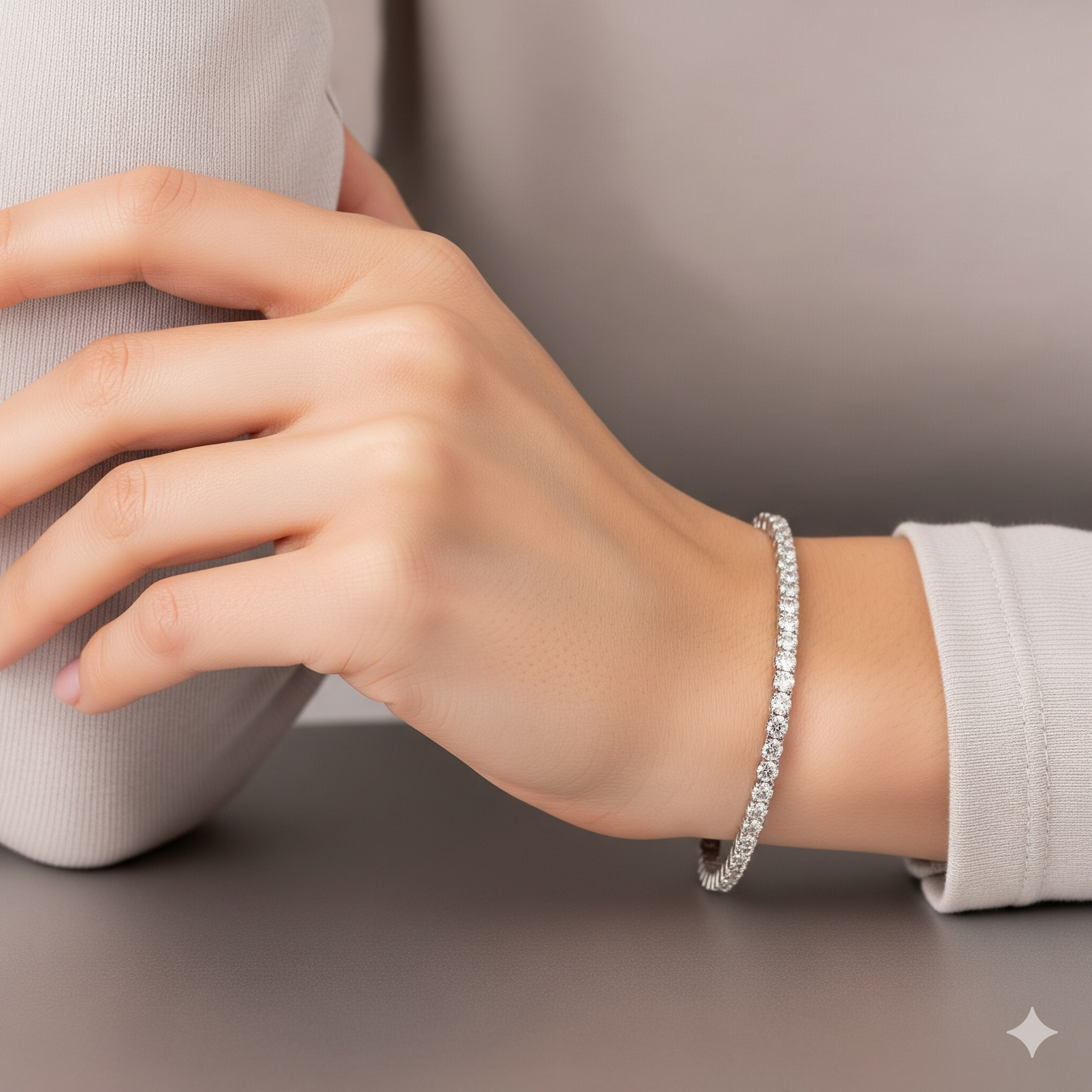 Bracciale Tennis Cristallo 