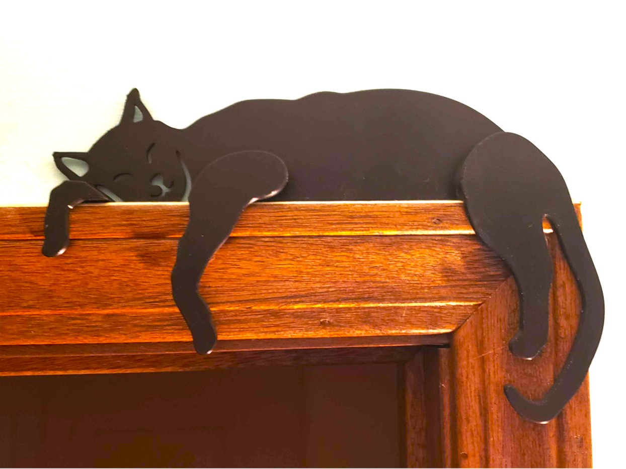 Sleeping Cat Shaped Door Topper