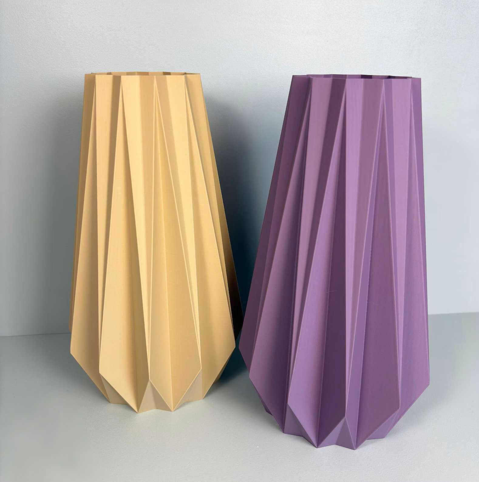 RidgeForm Ribbed Vase
